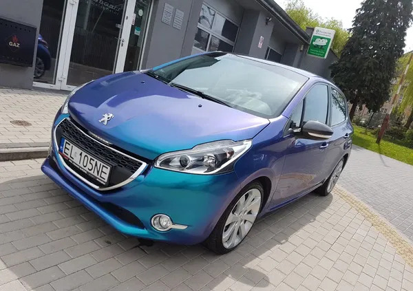 dolnośląskie Peugeot 208 cena 22500 przebieg: 193000, rok produkcji 2012 z Golub-Dobrzyń